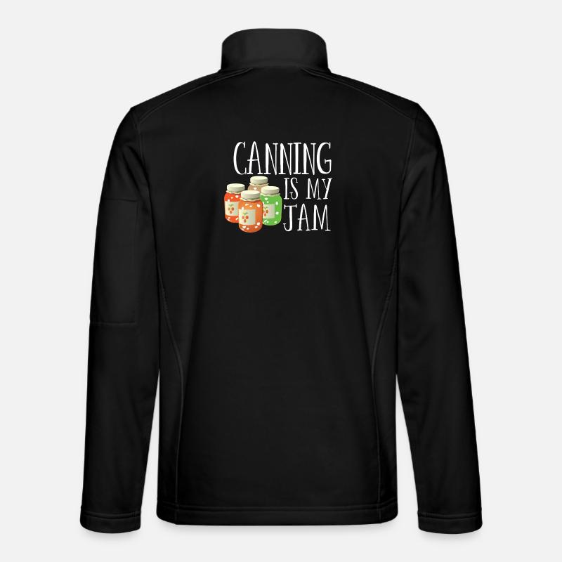 Einkochen ist mein Ding - Unisex Softshelljacke - Schwarz