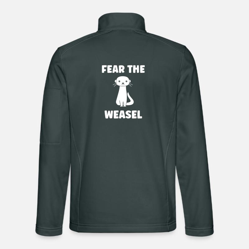 Craignez le weasel Veste en tissu softshell Unisexe