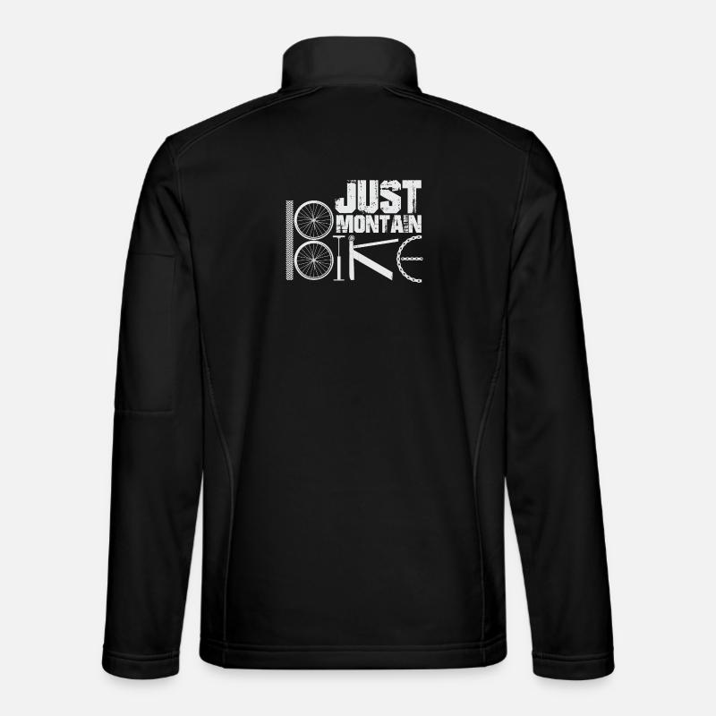 BMX Fahrrad Spruch bmx biker - Unisex Softshelljacke - Schwarz