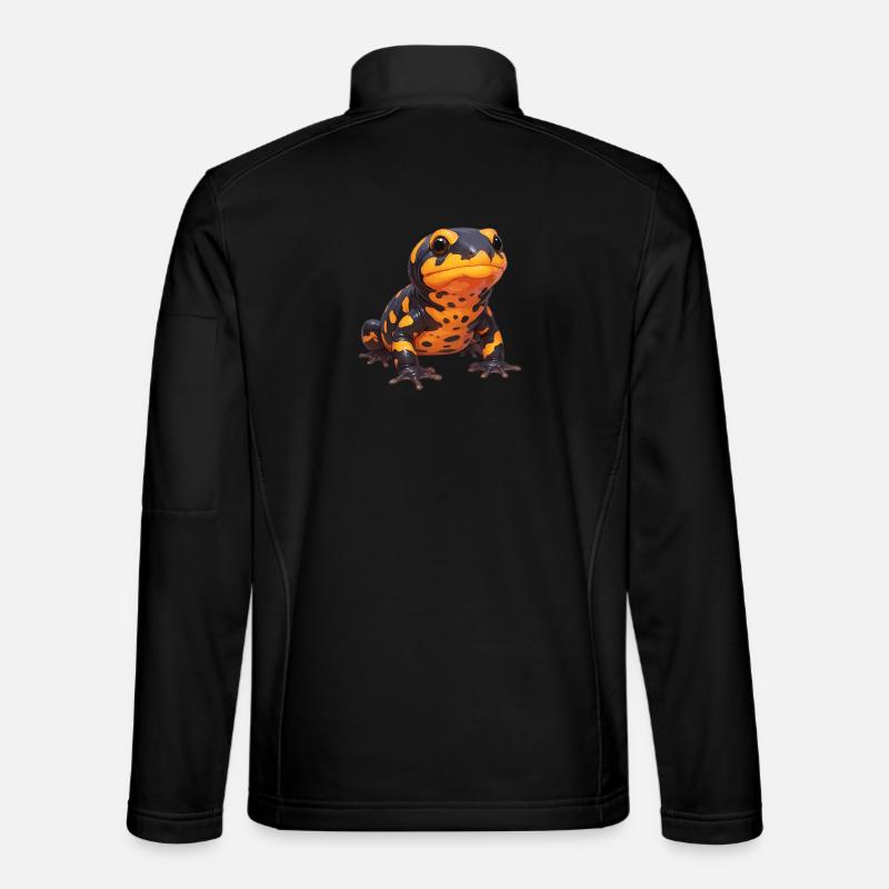 Salamandra di Fuoco Salamandra - Giacca softshell unisex - nero