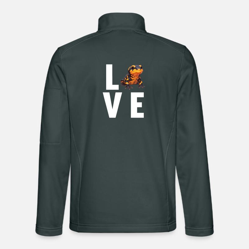 Feuersalamander Salamander Unisex Softshelljacke