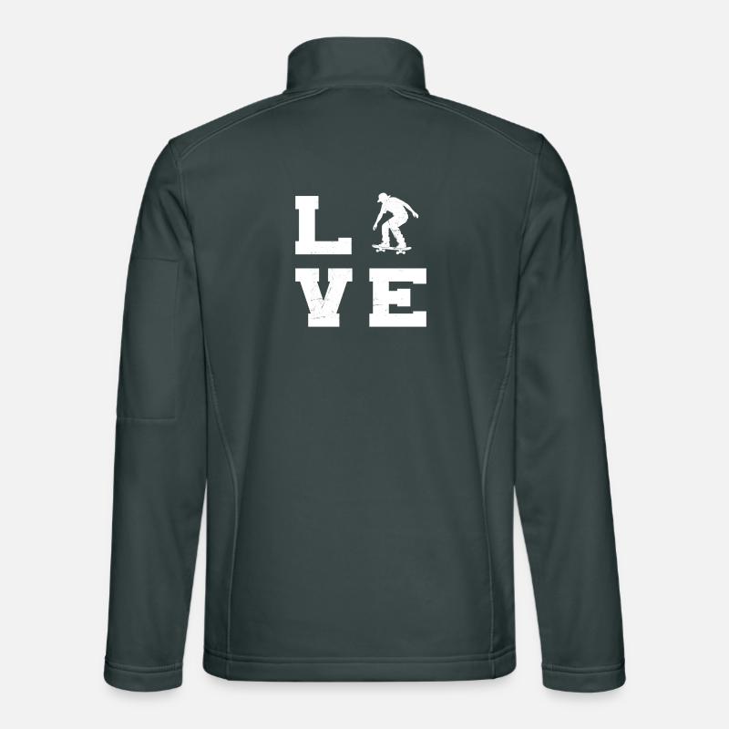 Skateboard : Adore s’habiller chic Veste en tissu softshell Unisexe