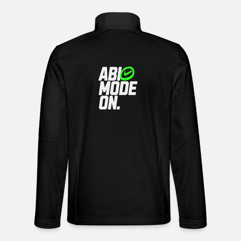 ABI MODE ON - Unisex Softshell Jacket - black