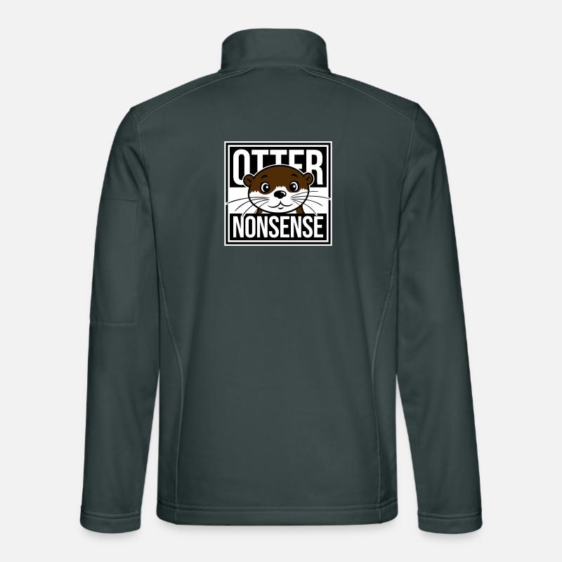 Otter Nonsense Funny Pun Otter Love Saying Unisex Softshell Jacket