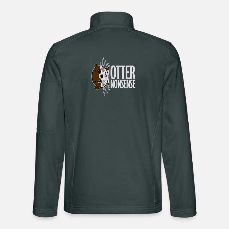 Otter Nonsense Funny Pun Otter Love Saying Unisex Softshell Jacket