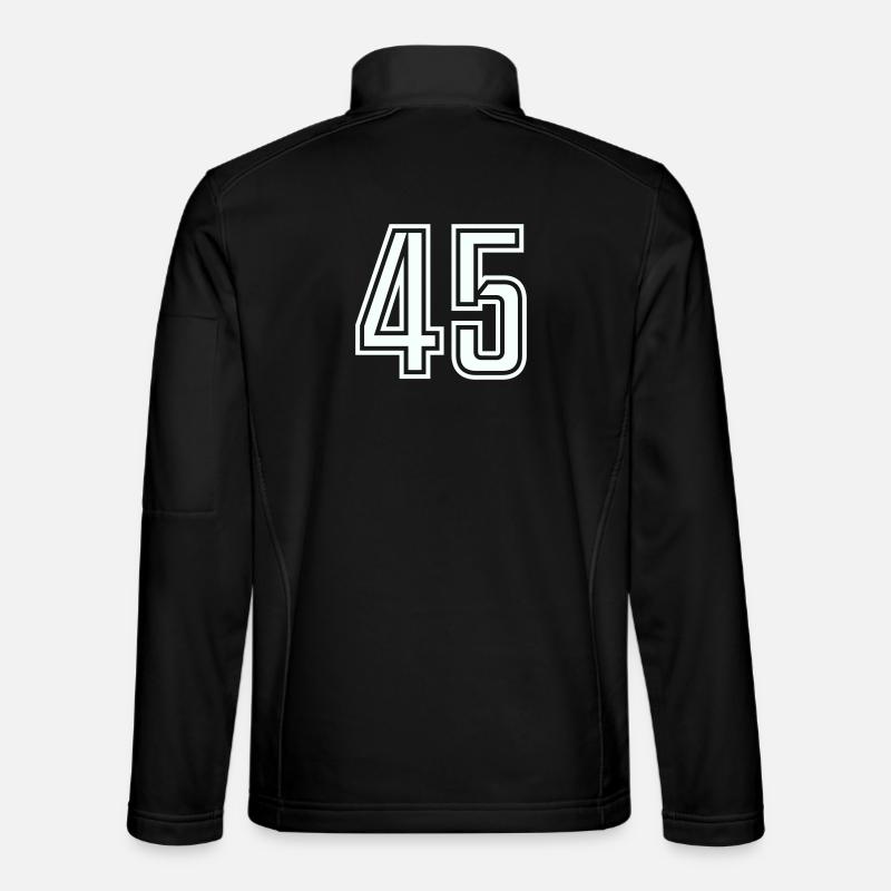 45 - Unisex Softshell Jacket - black