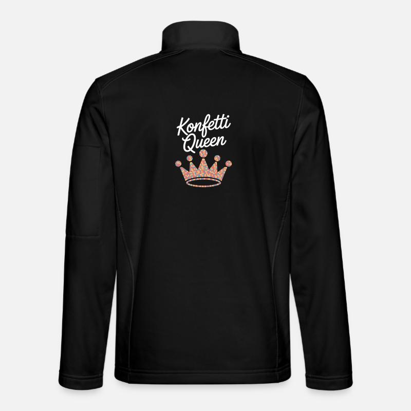 Confetti Queen Karneva - Unisex Softshell Jacket - black