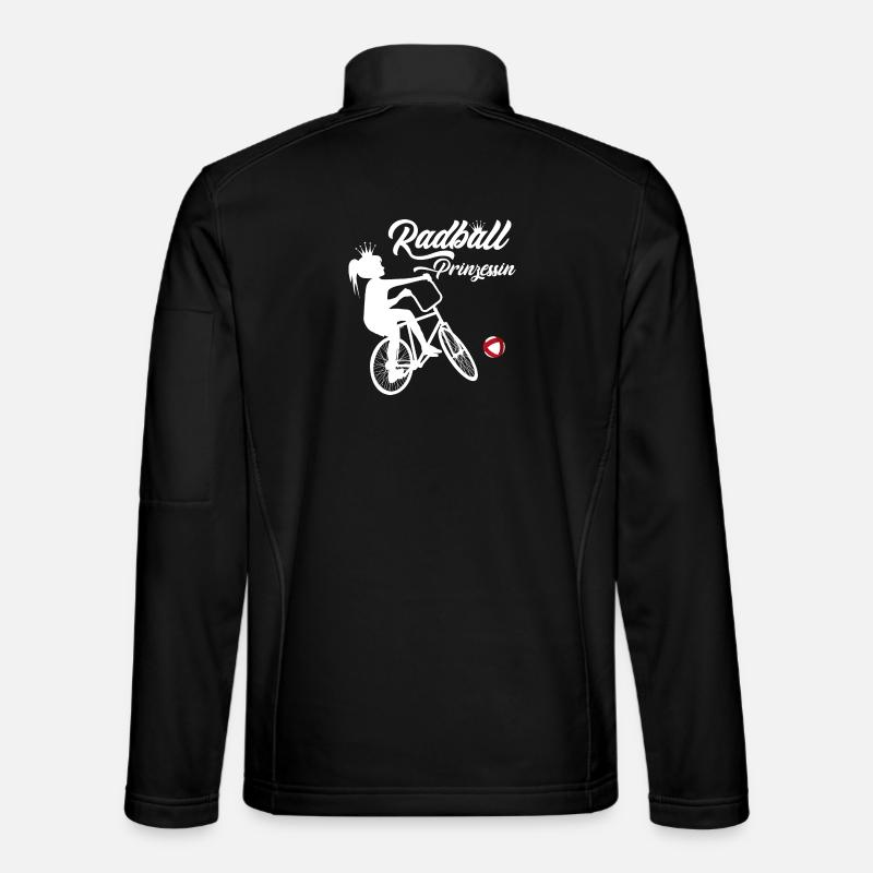 RadballPrinzessin - Unisex Softshelljacke - Schwarz
