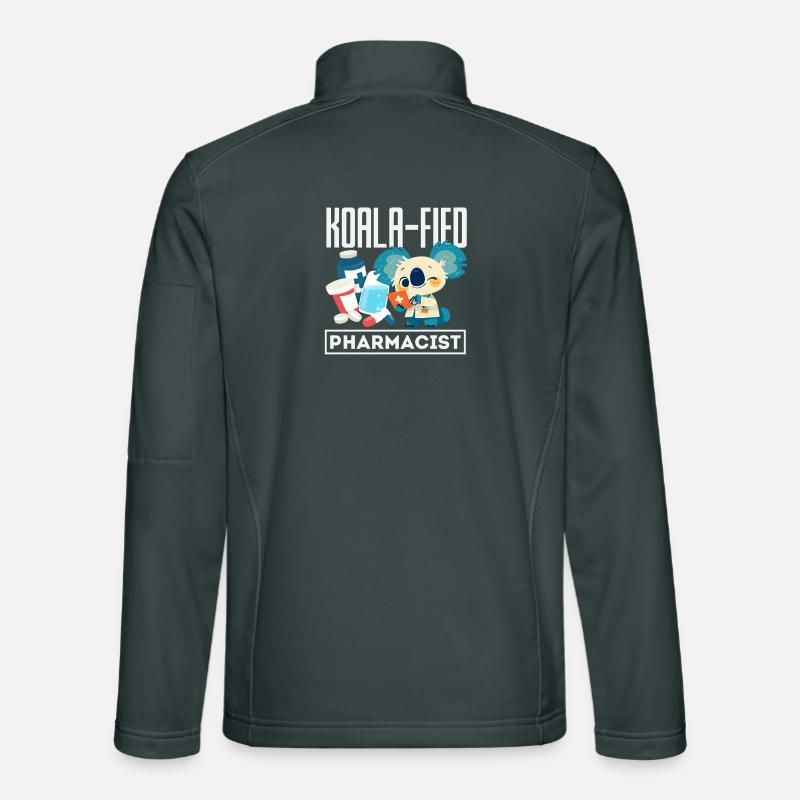 Koala Pharmacist Pharmacy Technician Unisex Softshell Jacket