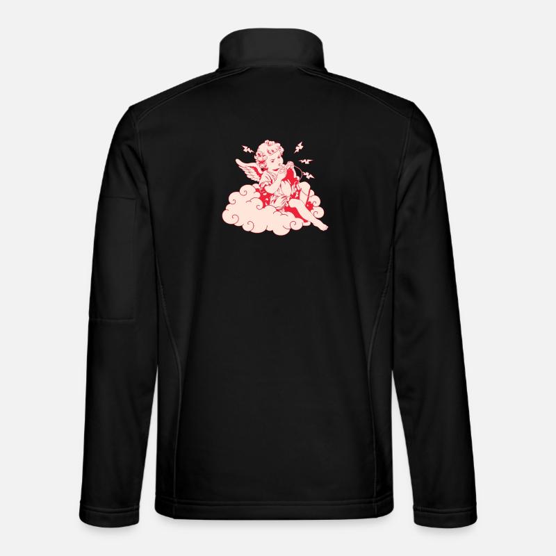 Angry Gaming Cherub – Lag Lightning - Veste en tissu softshell Unisexe - noir