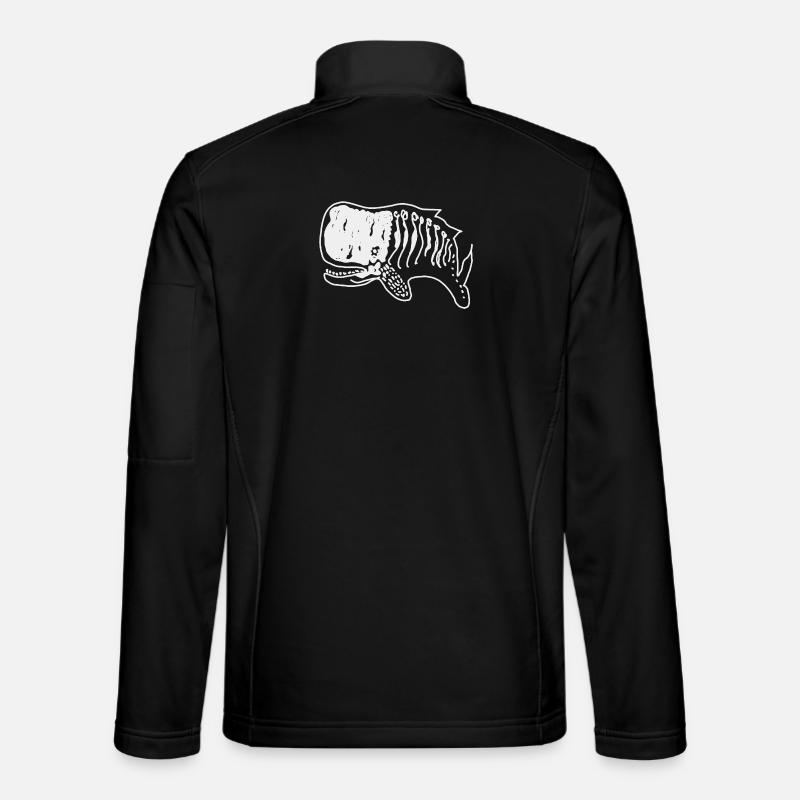 Whale - Unisex Softshell Jacket - black