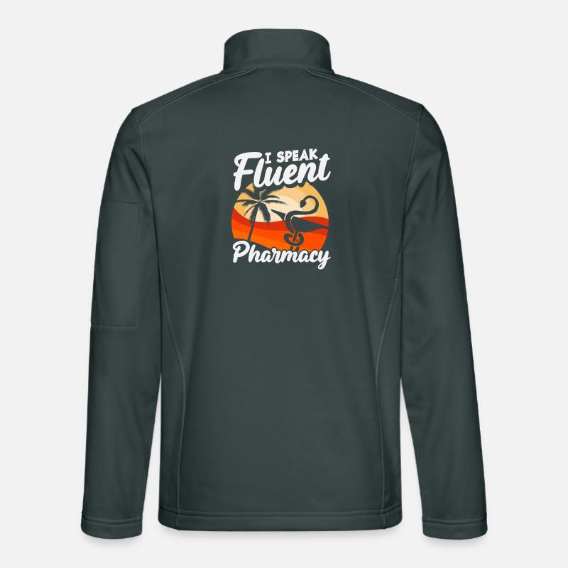 Pharmacists Speak Fluently Pharmacy Technician Unisex Softshell Jacket
