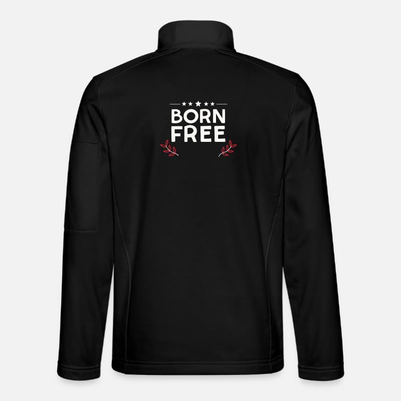 Born Free - Unisex Softshell Jacket - black