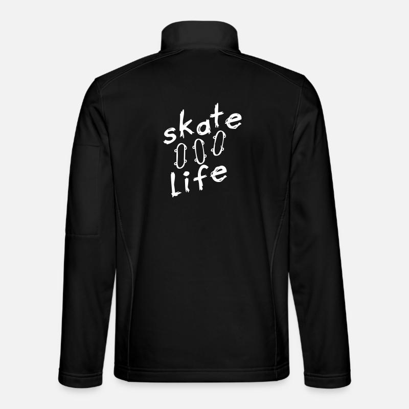 Skate - Unisex Softshell Jacket - black