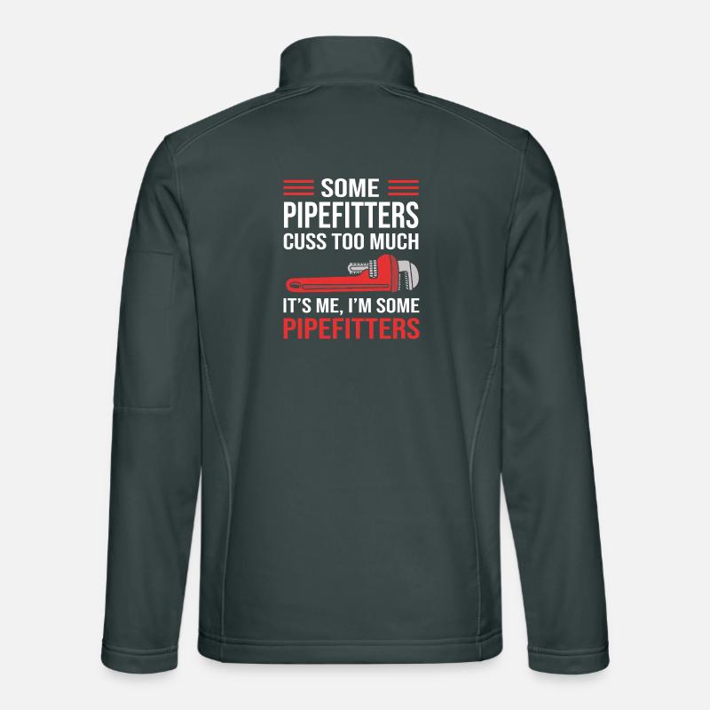 Industrial Locksmith Pipe Unisex Softshell Jacket