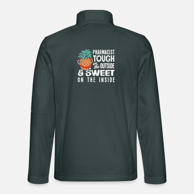 Pineapple pharmacist sweetie, hard pharmacy Unisex Softshell Jacket