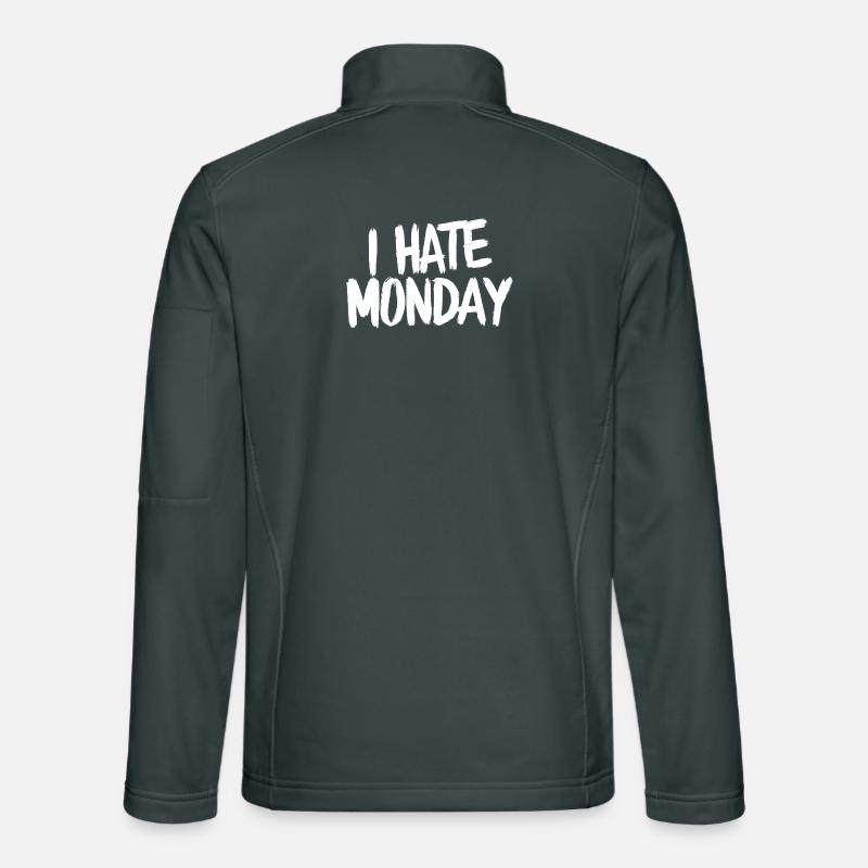 I Hate Monday Divertente Funny Unisex Softshell Jacket