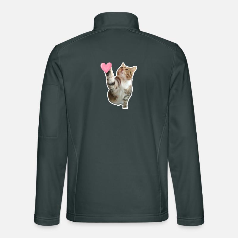 Missty check a heart Unisex Softshell Jacket