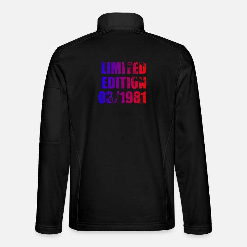 45e anniversaire Édition Limitée 03/1981 Veste en tissu softshell Unisexe