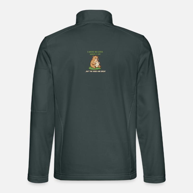 Carte de lecture des vibes de Lost Bear Veste en tissu softshell Unisexe