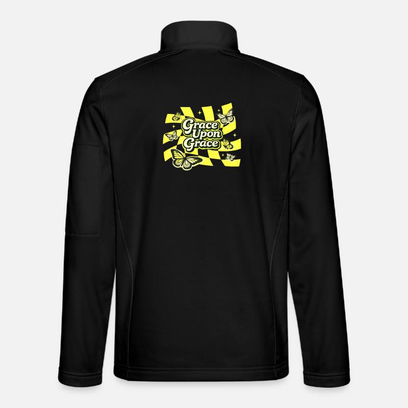 Jesus Christlicher Religiöser Anbeter Glaube - Unisex Softshelljacke - Schwarz