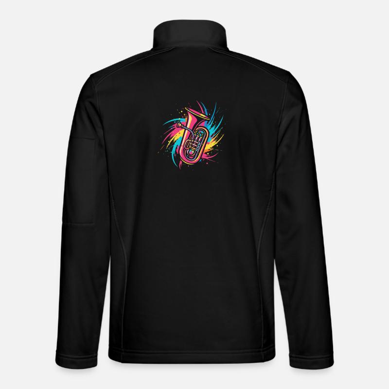 Tuba - Unisex Softshelljacke - Schwarz
