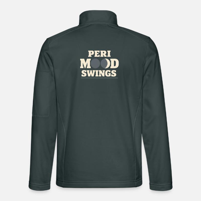 Périménopause Humour Périménopause Veste en tissu softshell Unisexe