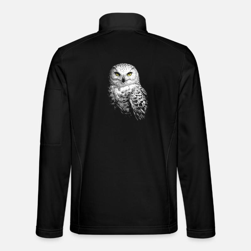 Snowy owl Unisex Softshell Jacket