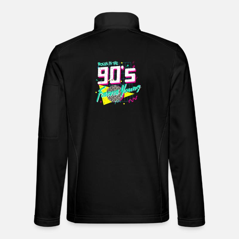 90s - Unisex Softshell Jacket - black
