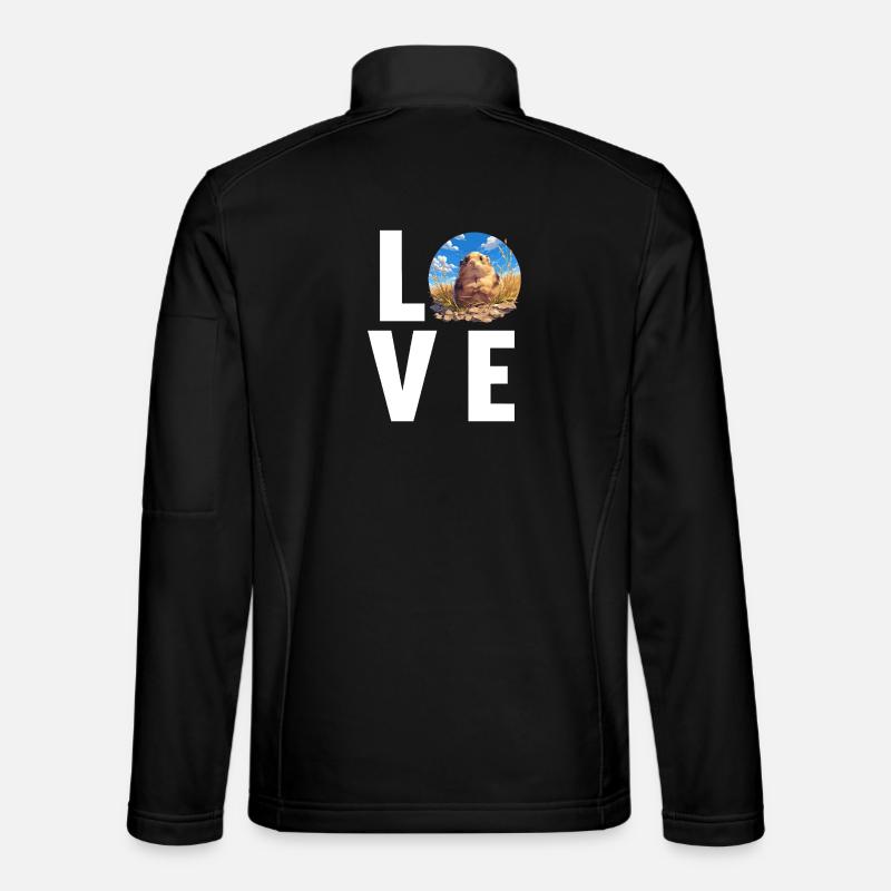 Lemminge Lemming - Unisex Softshelljacke - Schwarz