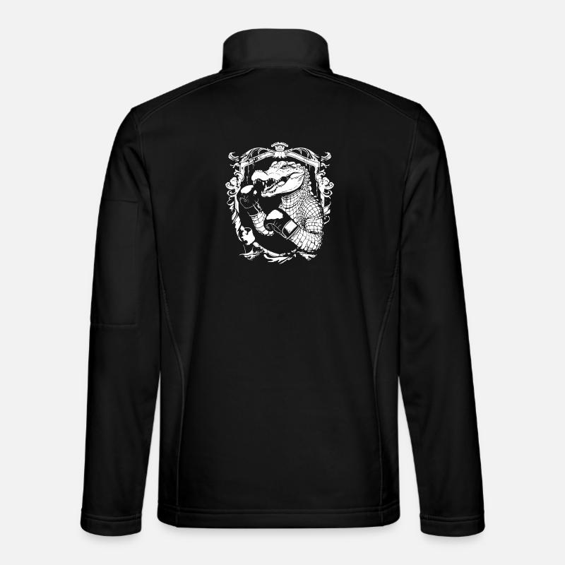 Alligator Boxing MMA Unisex Softshell Jacket