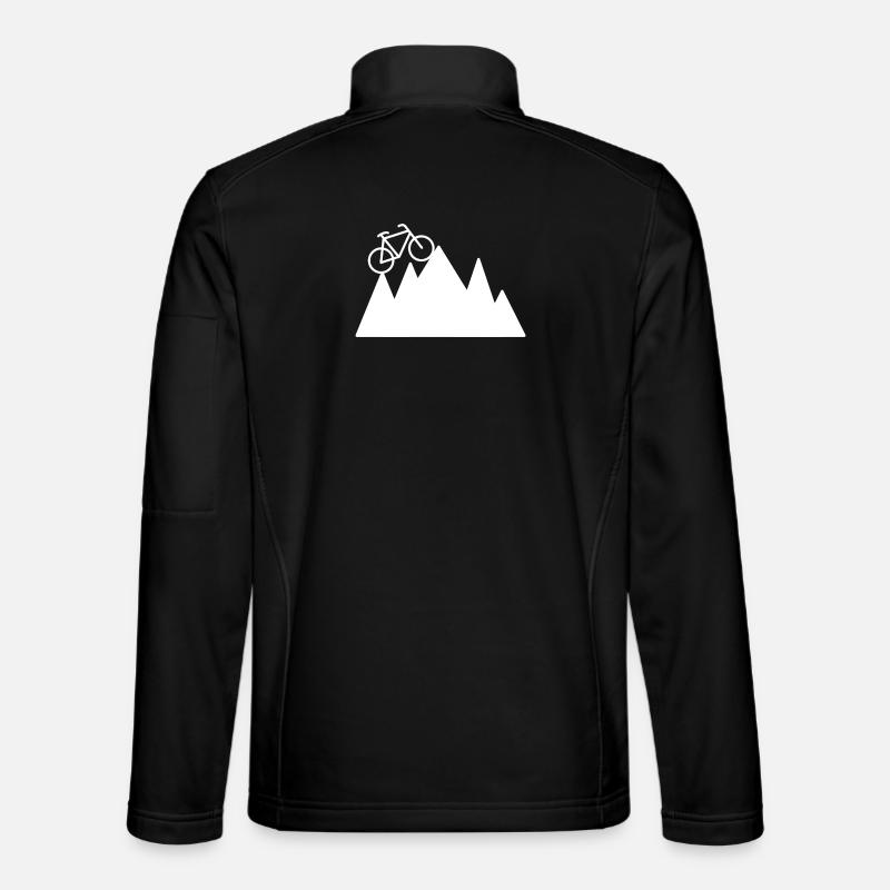 Mountain Bike Adventure - Unisex Softshell Jacket - black