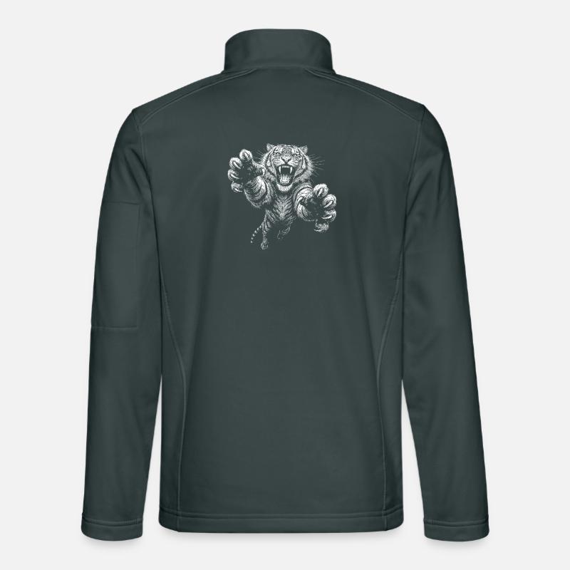 Tiger Unisex Softshelljacke