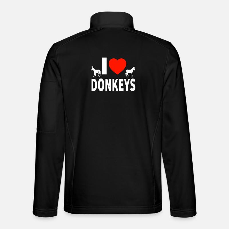 donkey - Unisex Softshell Jacket - black