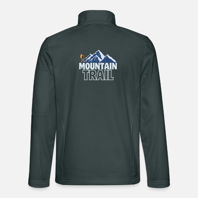 Bergpfad Abenteuer Unisex Softshelljacke