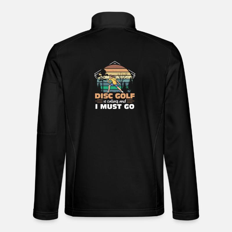 Disc Golf Gifts Disc Golf - Unisex Softshell Jacket - black
