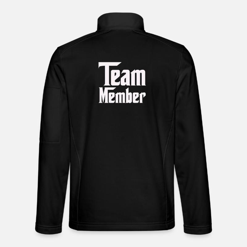 Team Member - Unisex Softshell Jacket - black
