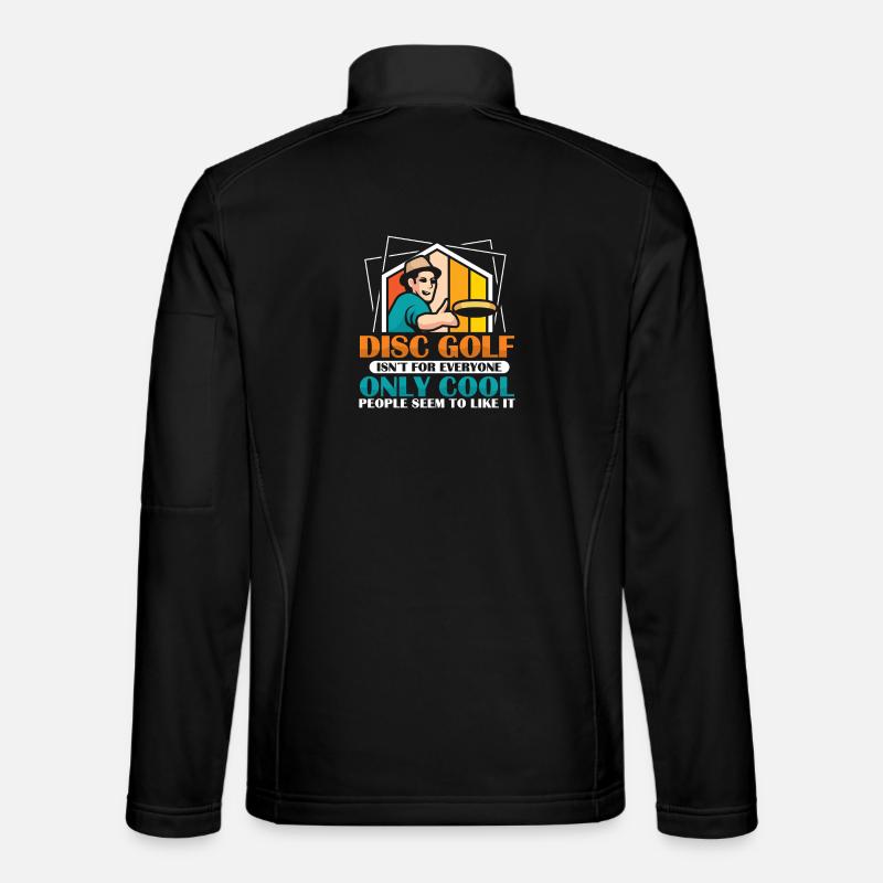 Disc Golf Geschenke Discgolf - Unisex Softshelljacke - Schwarz
