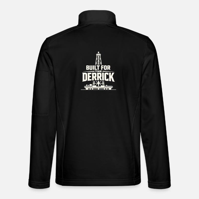 Offshore-bohrer-rig-bohrer Bohrboden Offshore - Unisex Softshelljacke - Schwarz