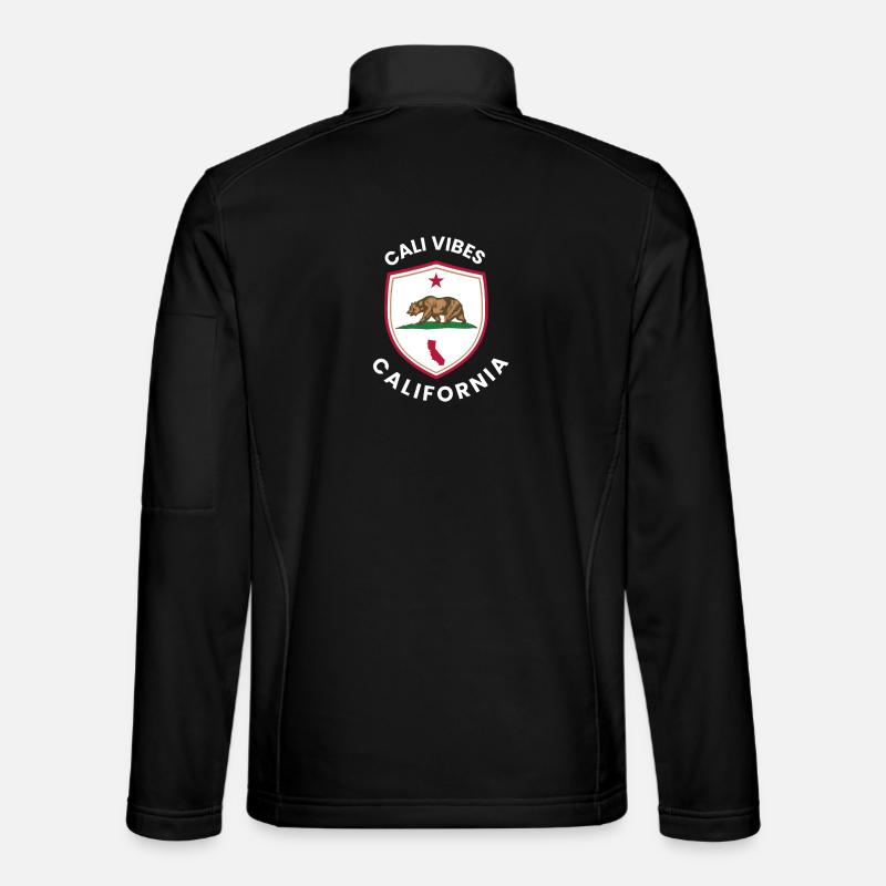 Cali Vibes California Shield - Unisex Softshelljacke - Schwarz