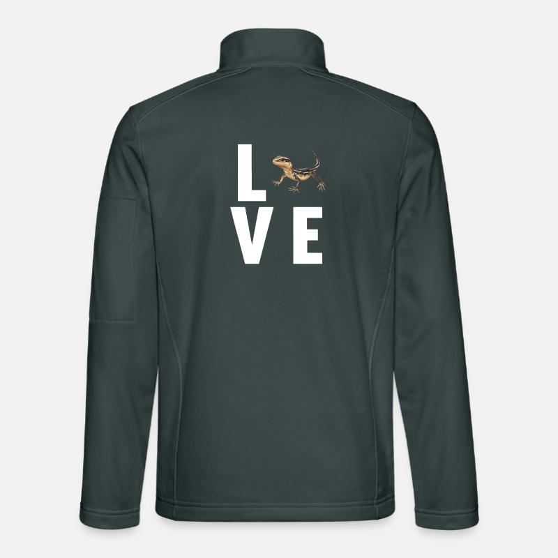 Eidechsen Eidechse Unisex Softshelljacke