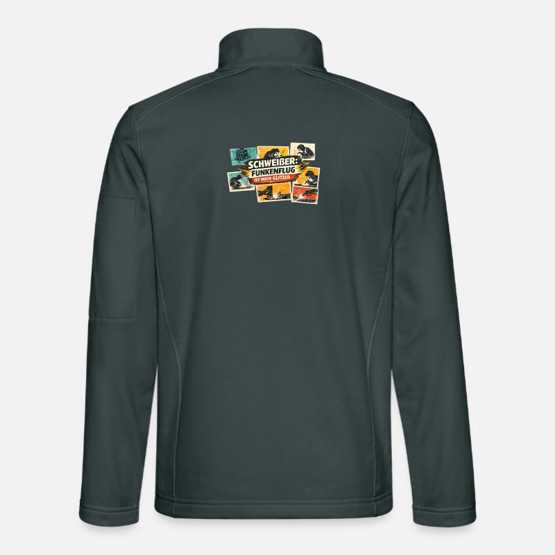 Flying Sparks Glitter Power Unisex Softshell Jacket