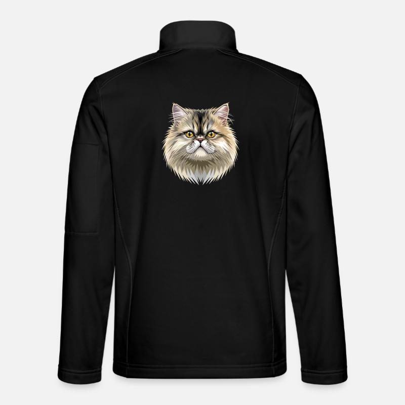 Chat perse Chat persan Chat persan Chat perse Chats mignons Veste en tissu softshell Unisexe