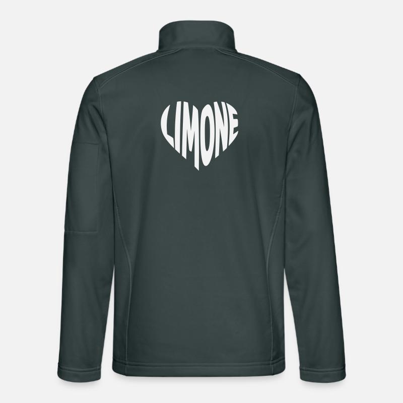 Lime Heart Design Unisex Softshell Jacket