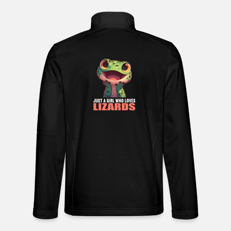 Lizards Lizard - Unisex Softshell Jacket - black