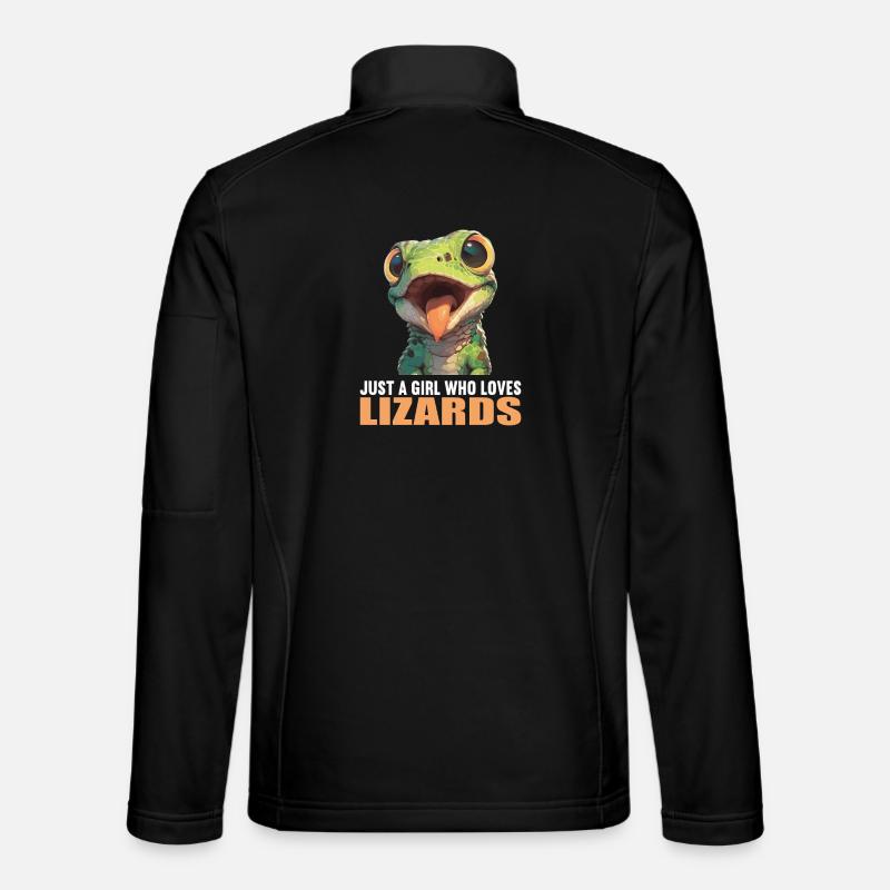 Lizards Lizard - Unisex Softshell Jacket - black