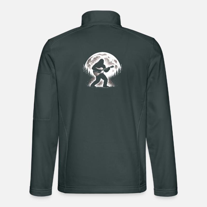 Bigfoot Gitarrist Unisex Softshelljacke