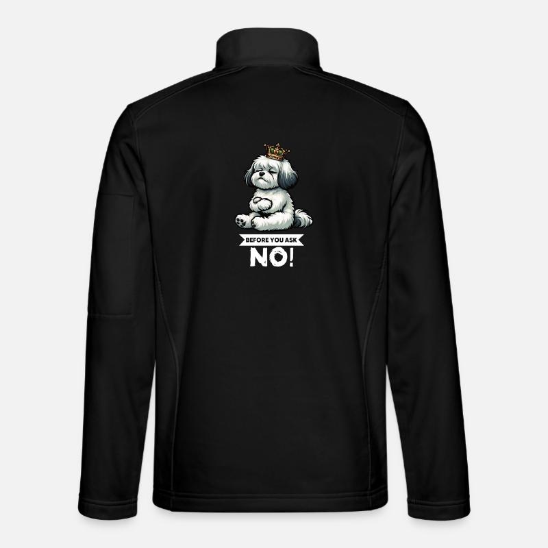 Avant de demander Havanese Havanese Keepers Havanese Veste en tissu softshell Unisexe
