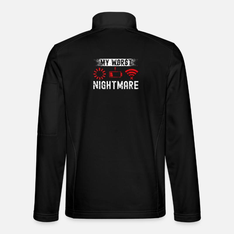 Gaming Gamer Videospiele Controller Zocken Zocker - Unisex Softshelljacke - Schwarz