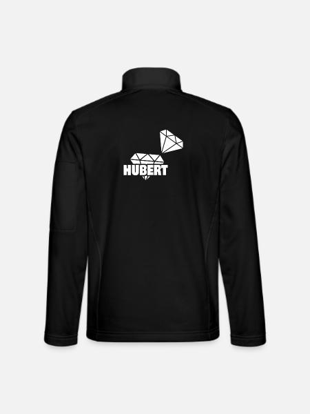 Gift for Hubert - Unisex Softshell Jacket - black